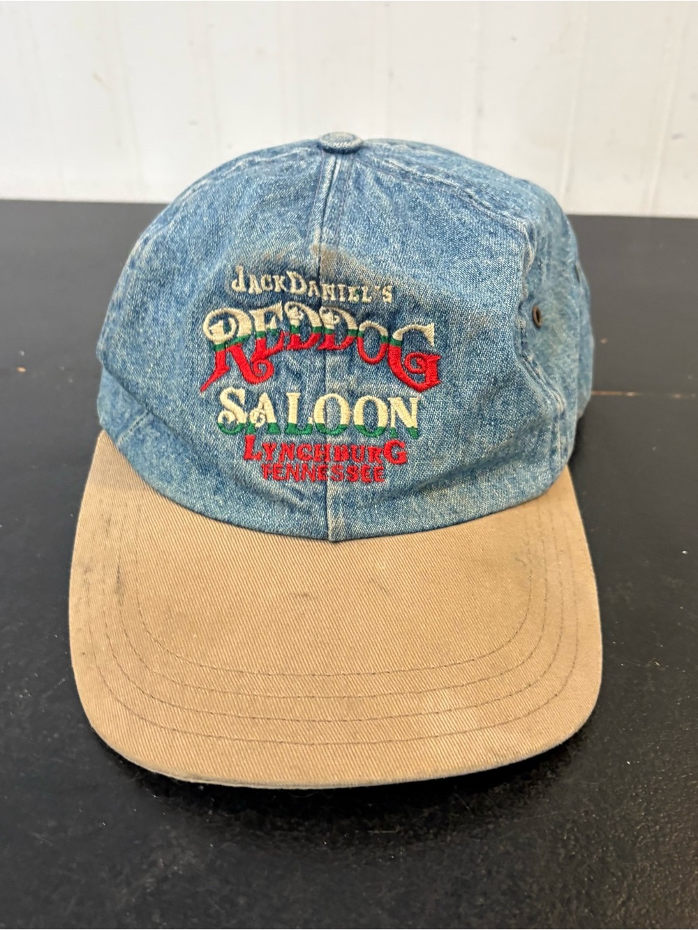 Vintage jack daniels red dog
saloon baseball cap